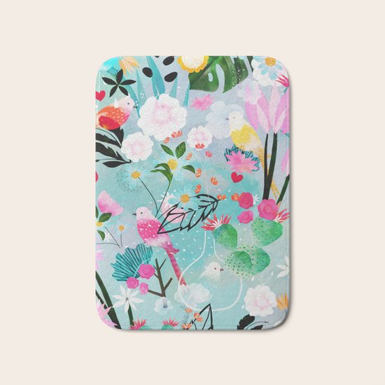 jolly birds Bath Mat