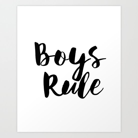 Childrens Wall Art Black And White Art Baby Boy Nursery Playroom Printable Wall Art Decor Kids Art Print By Printablelifestyle Society6