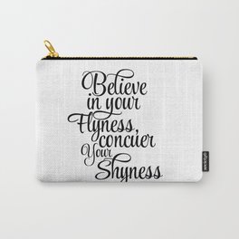 inspirational print carry all