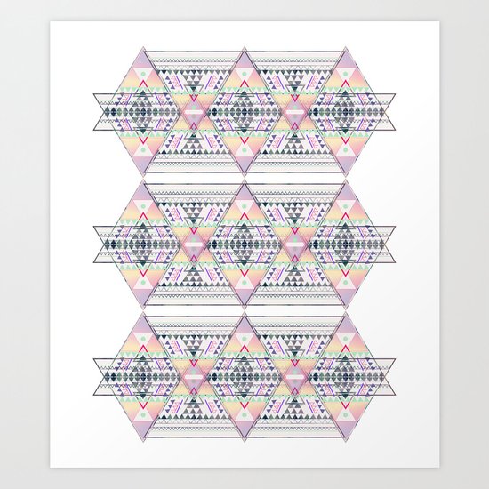 Aztec 2 Art Print