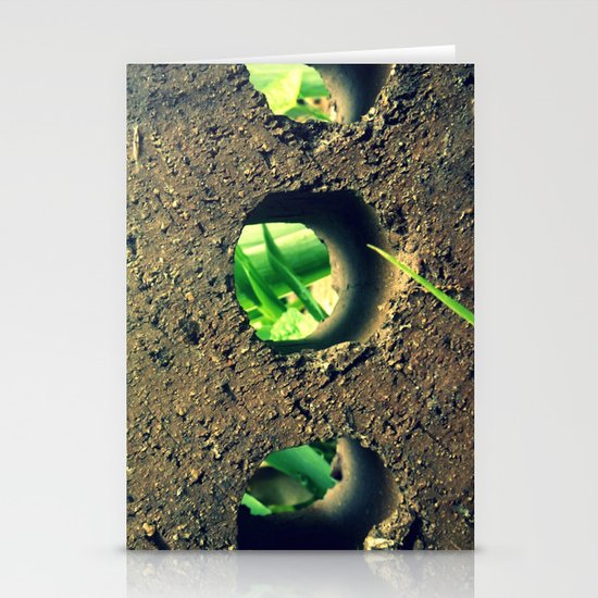 Peering Through Stationery Cards