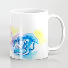 Watercolor Flower Duo Coffee Mug