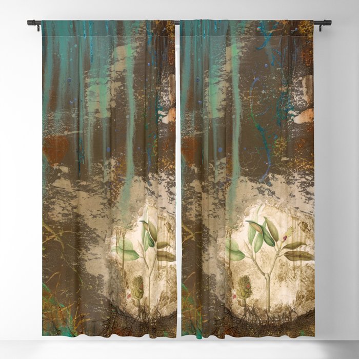Magnolia In The Forest Blackout Curtain