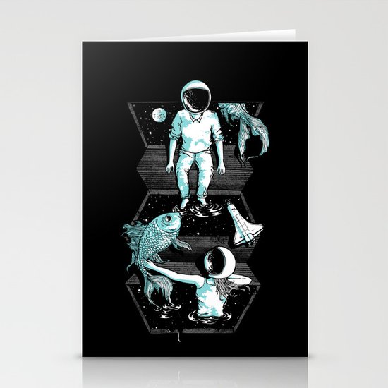 Space Between Stationery Cards