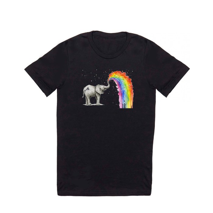 Rainbow Baby Elephant T Shirt