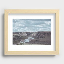 Medora, ND Recessed Framed Print