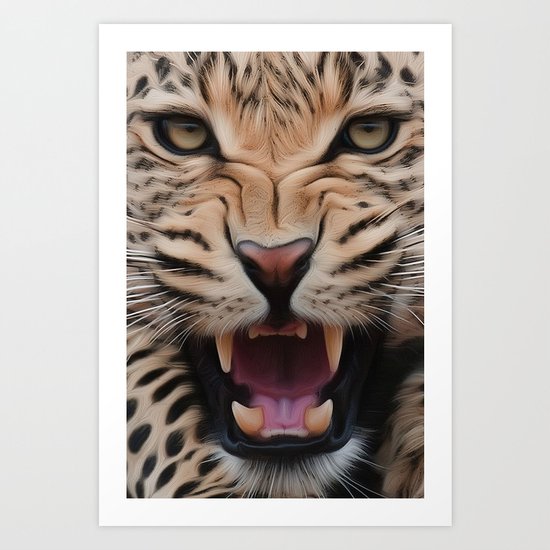 Leopard Art Print