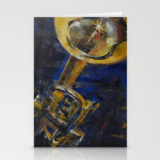 Trumpet Stationery Cards