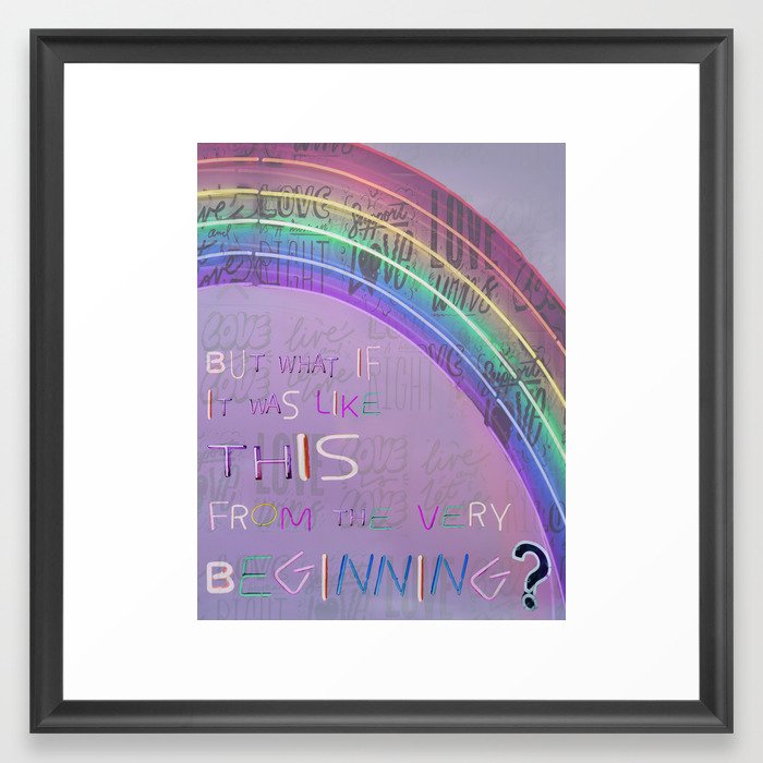 But What If? Framed Art Print