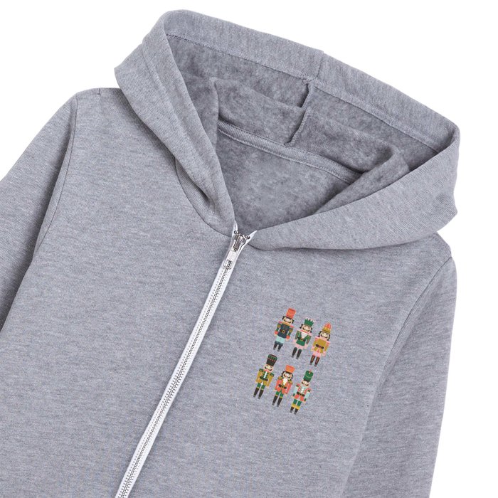 Nutcrackers Kids Zip Hoodie