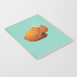 Roasted Chicken Polygon Art Notebook
