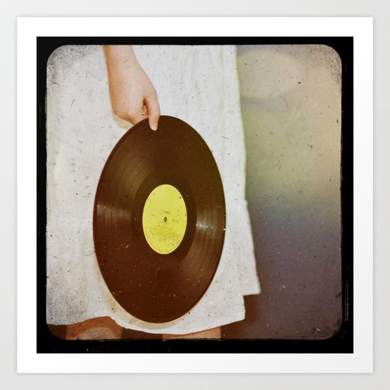 Waiting Her Turn (analog zine) Art Print