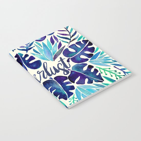 Tropical Wanderlust – Blue Notebook