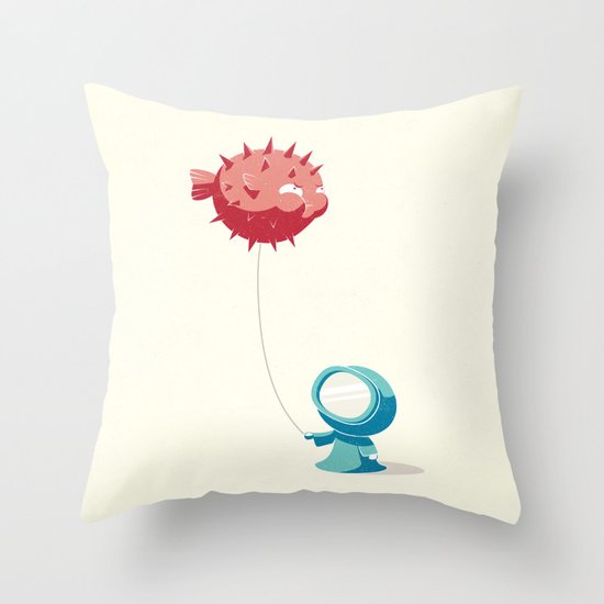 Balloon Throw Pillow