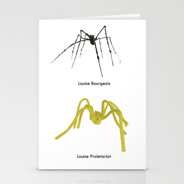Louise Bourgeois/Louise Proletariat Stationery Cards
