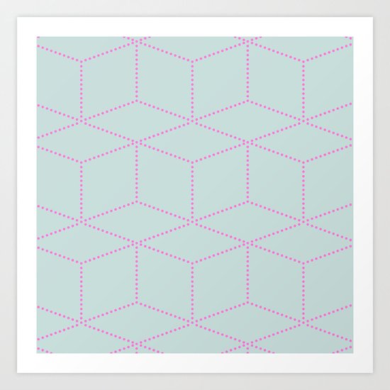 cube! Art Print