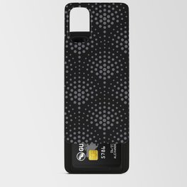 Black and Dark Gray Polka Dot Scallop Pattern - Diamond Vogel 2022 Popular Color Blackwater 1320 Android Card Case