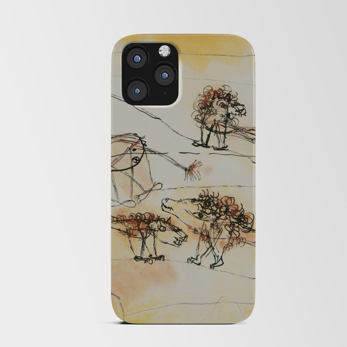 Paul Klee A Pride of Lions (Take Note!) 1924 iPhone Card Case