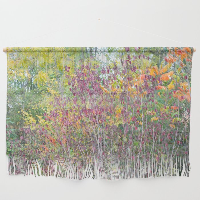 Colorful Leaves Forest Wall Hanging