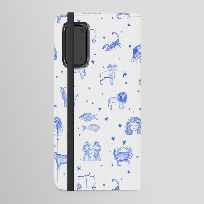 Blue Zodiac Android Wallet Case
