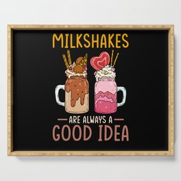 Milkshake Serving Tray