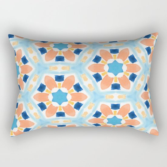 Moroccan Pattern V1 #society6 #decor #buyart Rectangular Pillow