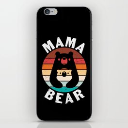 Mama Bear Vintage iPhone Skin