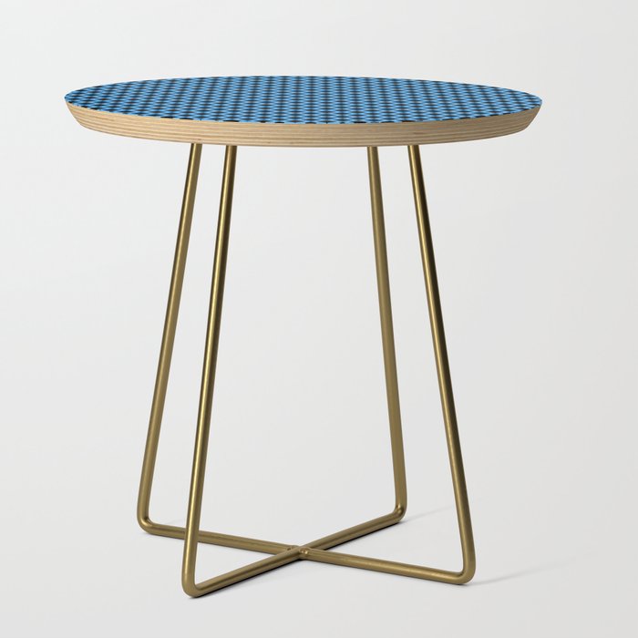 Blue Gingham - 17 Side Table