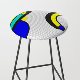 Winter Memphis Bar Stool