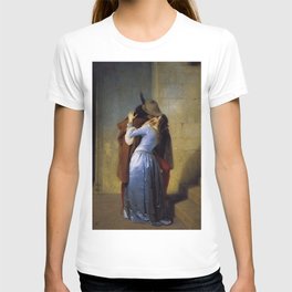 ‘The Kiss’ at Pinacoteca di Brera by Francesco Hayez T Shirt