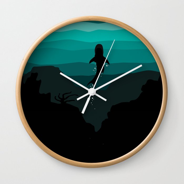 the Reef Wall Clock