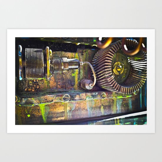 Alien Device Art Print