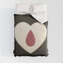 Bram Stoker's Dracula - Minimalist literary design, literary gift, bookish gift, illustration wall a Comforter