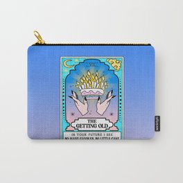 The Getting Old Funny Birthday Tarot Reading Card Carry-All Pouch