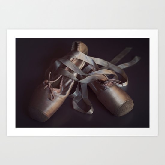 Worn Art Print