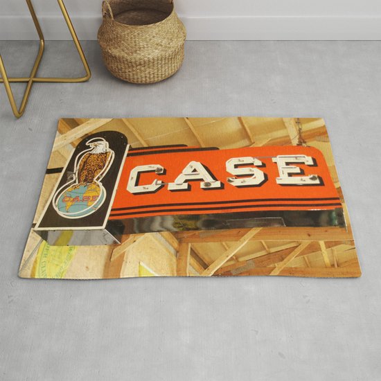 Case Ih Sign Rug By Andreajeanco Society6