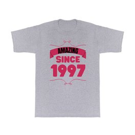 27th Birthday Party Gift Amazing Since 1996 T Shirt