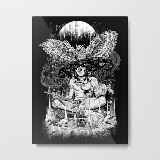 Spirit Owl Metal Print