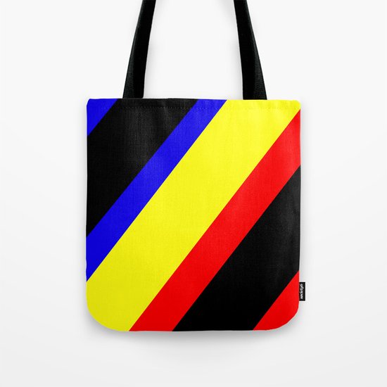 Retro Angled Tote Bag