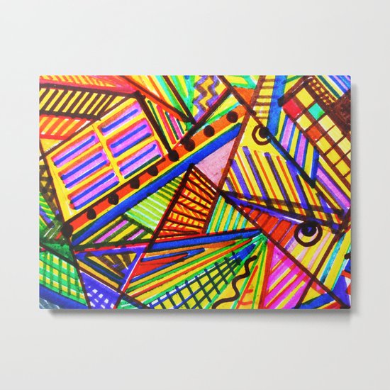 Birds of a Different Feather Metal Print