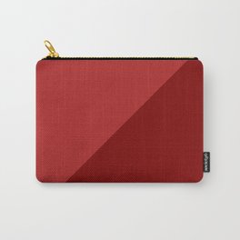 Triangle. Two colors. Maroon and Fire brick colors. Carry-All Pouch | Color, Colourful, Colours, Paint, 2, Background, Art, Triangle, Diagonal, Fire 