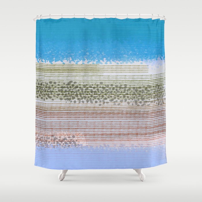 French Riviera Shower Curtain