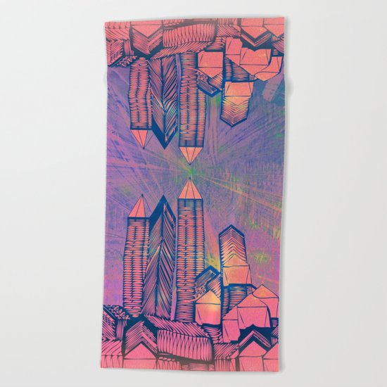 Cosmic Mirror 09-08-16 Beach Towel