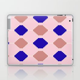 70s Retro Checkered Southwest Motives Kilim Pattern Laptop Skin