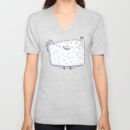 Absolute Unit of a Chicken V Neck T Shirt