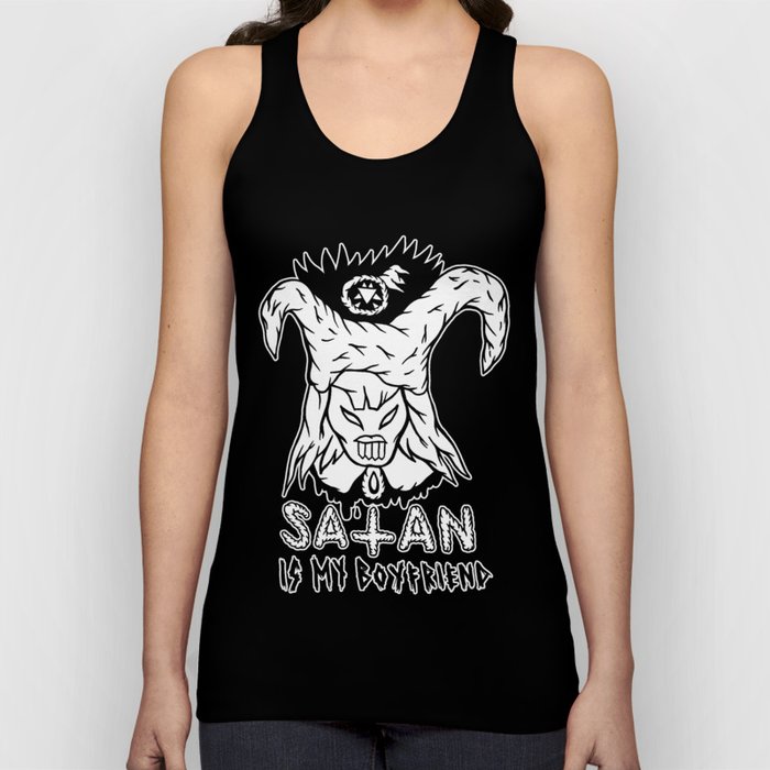 SATAN IS MY BOYFRIEND Tank Top