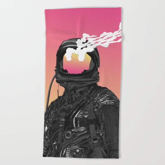 burnt Beach Towel