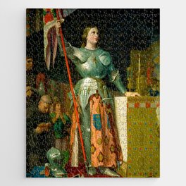 Jean-Auguste-Dominique Ingres "Joan of Arc" Jigsaw Puzzle