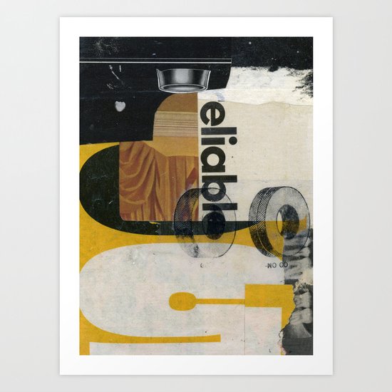 no go Art Print