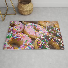 Donuts Area & Throw Rug